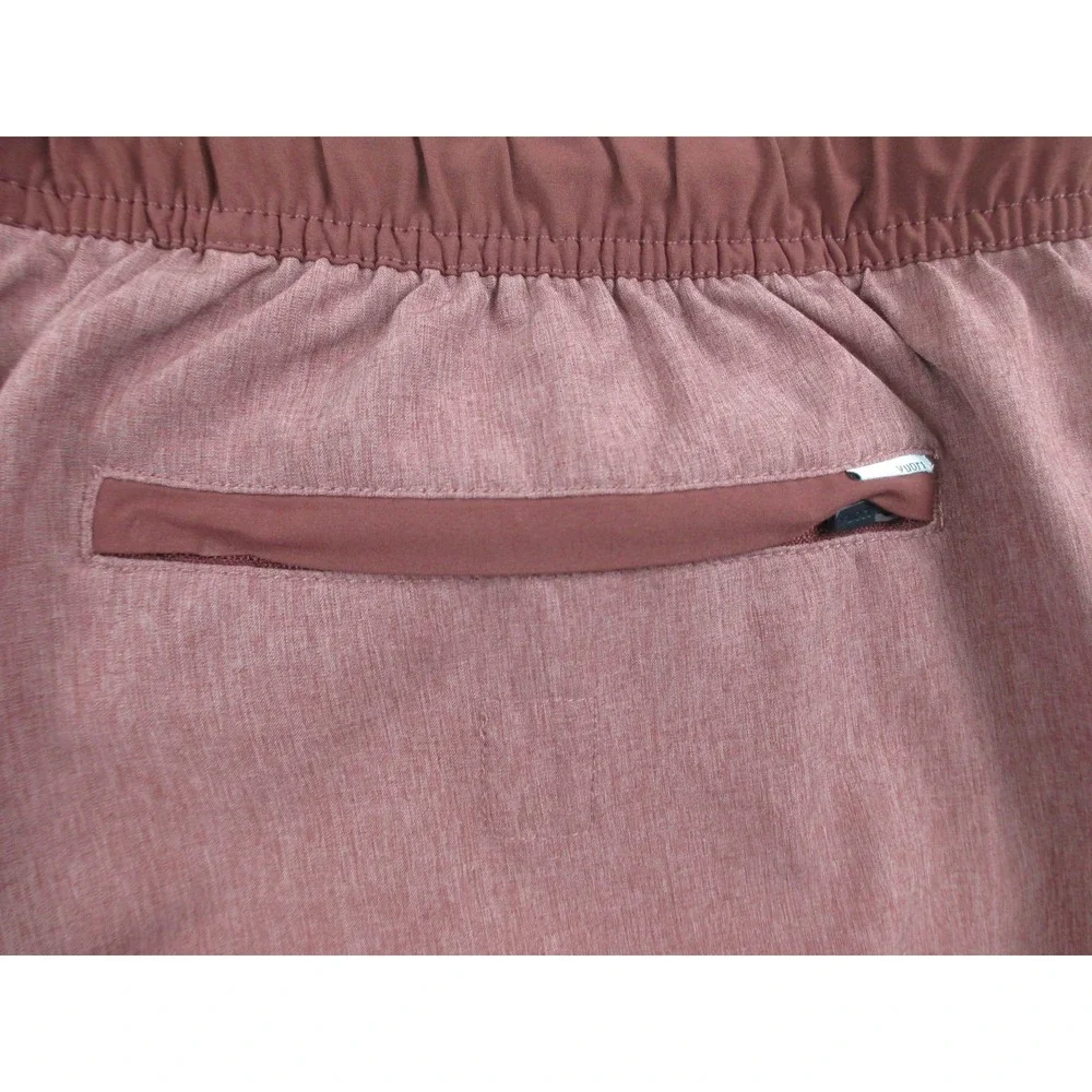 Vuori Shorts Mens 2XL XXL Red‎ Banks Athletic Running Workout Gym